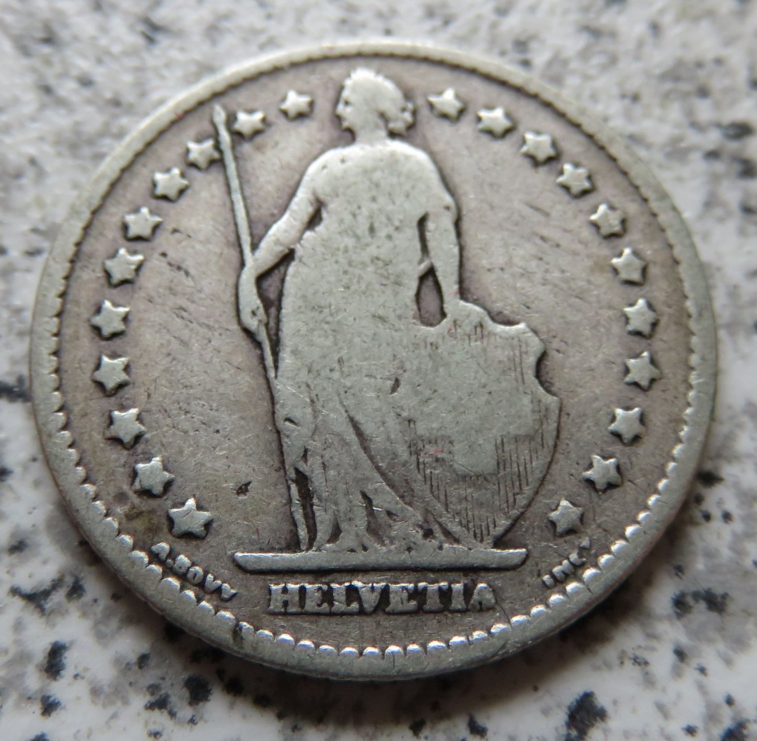  Schweiz 1 Franken 1899   
