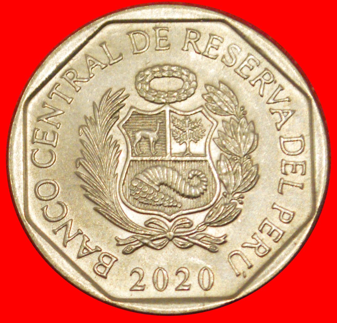  * INDEPENDENCE 1821-2021: PERU★1 SOL 2020 SILVA (1776-1840) UNC MINT LUSTRE! LOW START ★ NO RESERVE!   