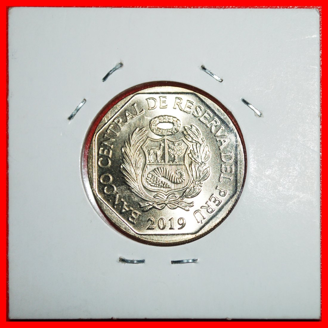  * TITICACA FROG: PERU ★ 1 SOL 2019 UNC MINT LUSTRE! IN HOLDER!★LOW START ★ NO RESERVE!   