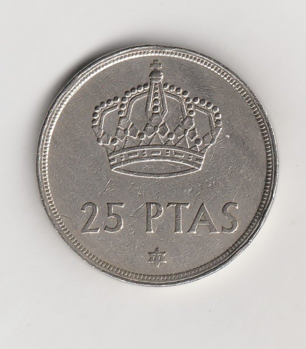 25 Pesetas Spanien 1975*77* ( M934 )