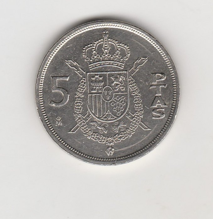  5 Pesetas Spanien 1983 (M937)   