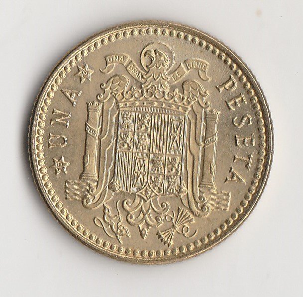 1 Peseta Spanien 1975 *76* (M940)