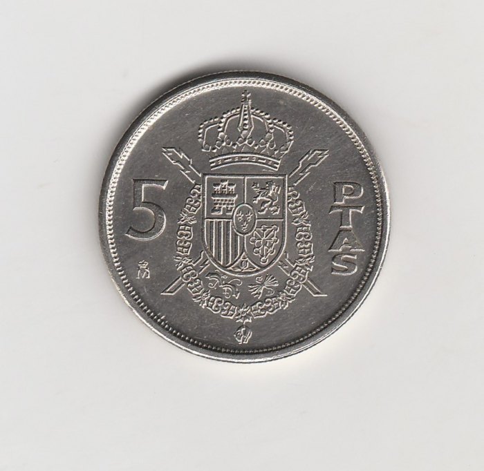  5 Pesetas Spanien 1989 (M941)   