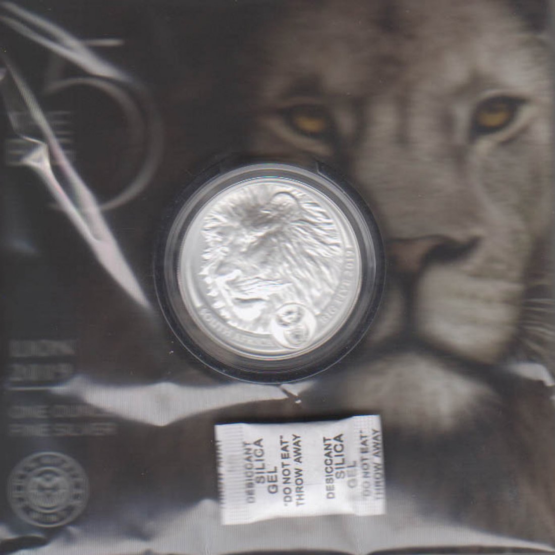  Südafrika 5 Rand Silbermünze *Big Five - Löwe* 2019 1oz Silber nur 15.000St!   