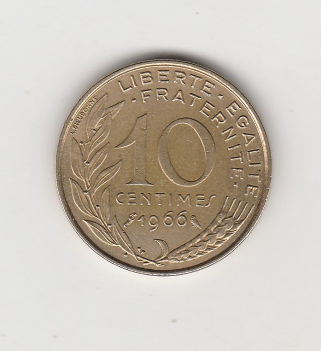 10 Centimes Frankreich 1966 (M945)