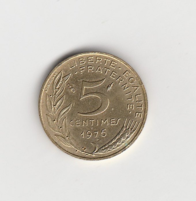  5 Centimes Frankreich 1976 (M948)   