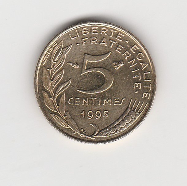  5 Centimes Frankreich 1995 (M952)   