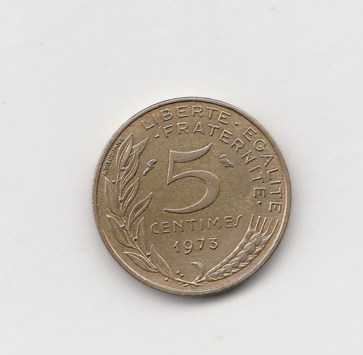  5 Centimes Frankreich 1973 (M954)   