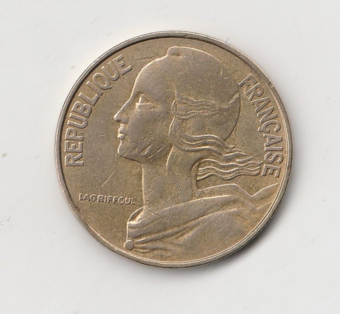  20 Centimes Frankreich 1977 (M955)   