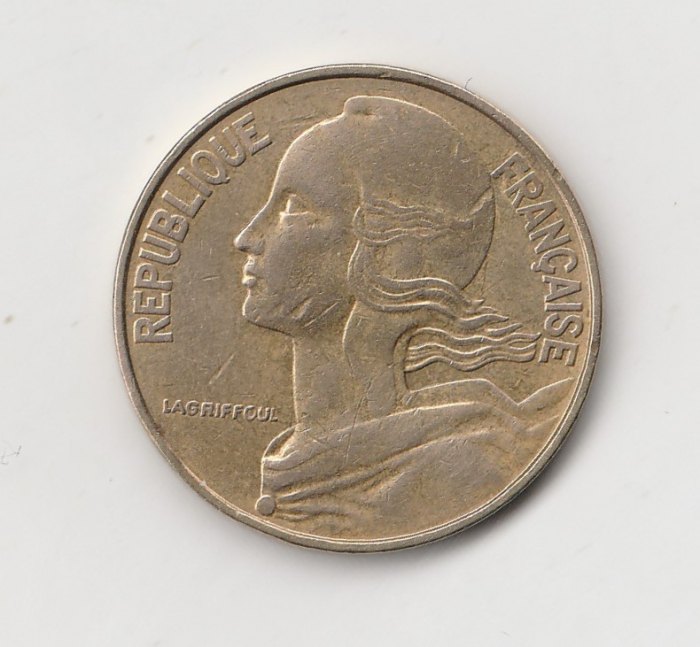  20 Centimes Frankreich 1977 (M955)   