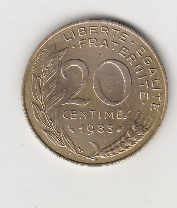  20 Centimes Frankreich 1983 (M956)   