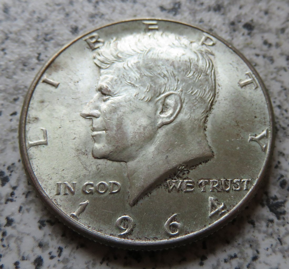  USA 1/2 Dollar 1964 / Kennedy half Dollar 1964   