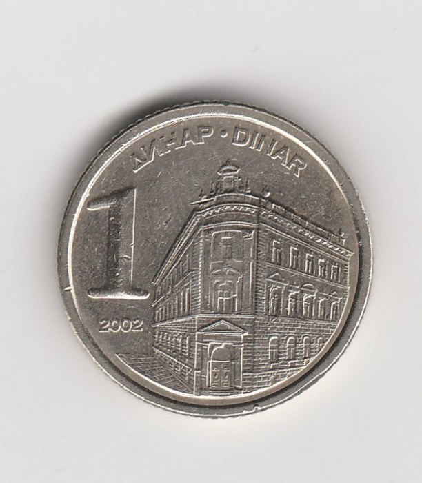 1 Dinar Jugoslawien 2002 (M964)
