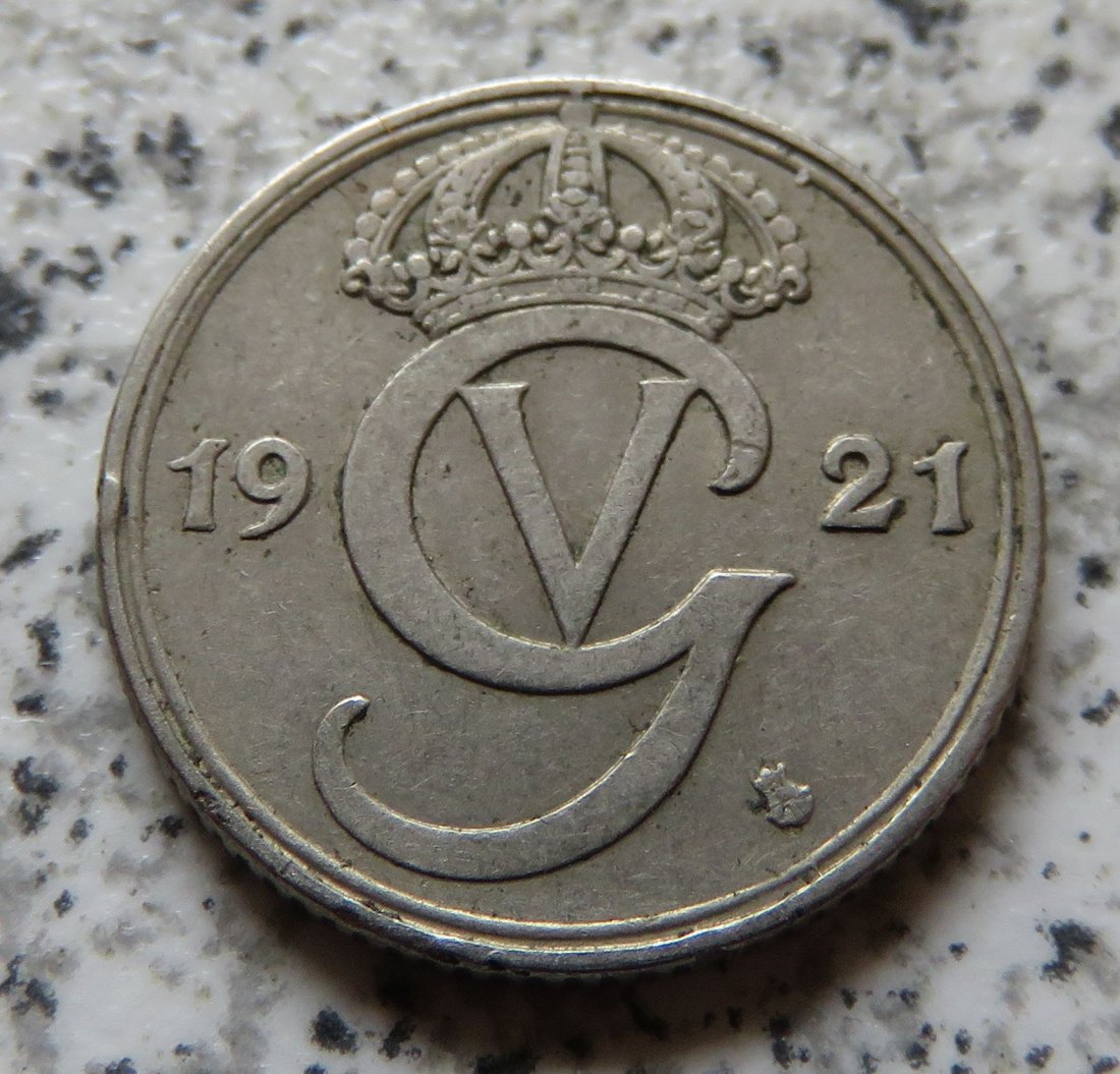 Schweden 25 Öre 1921   