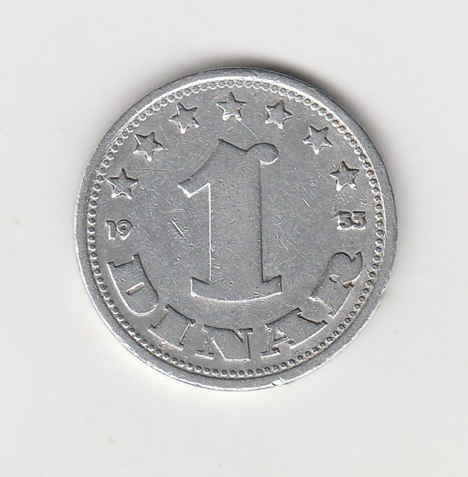  1 Dinar Jugoslawien 1953 (M966)   