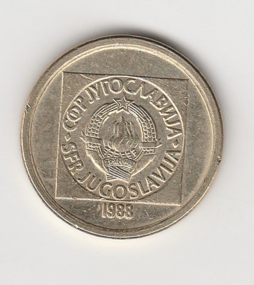  10 Dinar Jugoslawien 1988 (M970)   