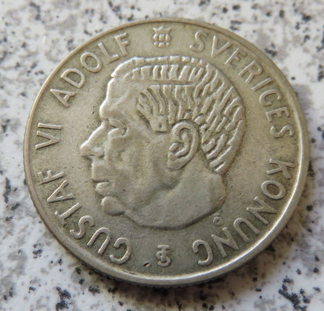  Schweden 1 Krona 1952   