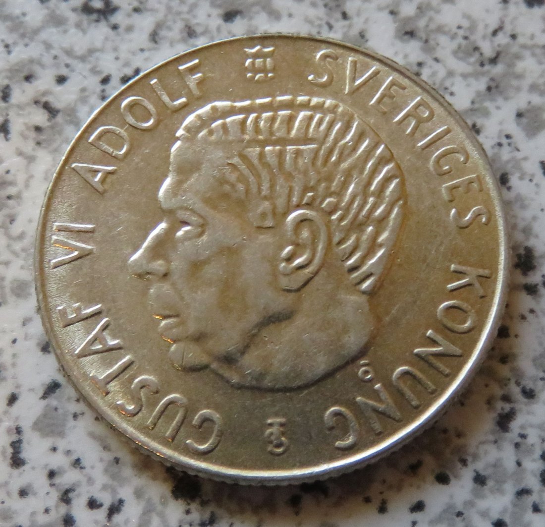  Schweden 1 Krona 1954   