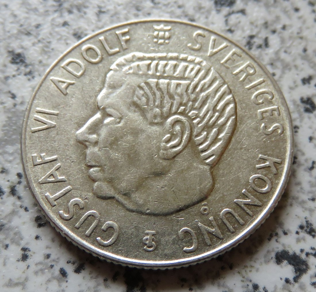  Schweden 1 Krona 1955   