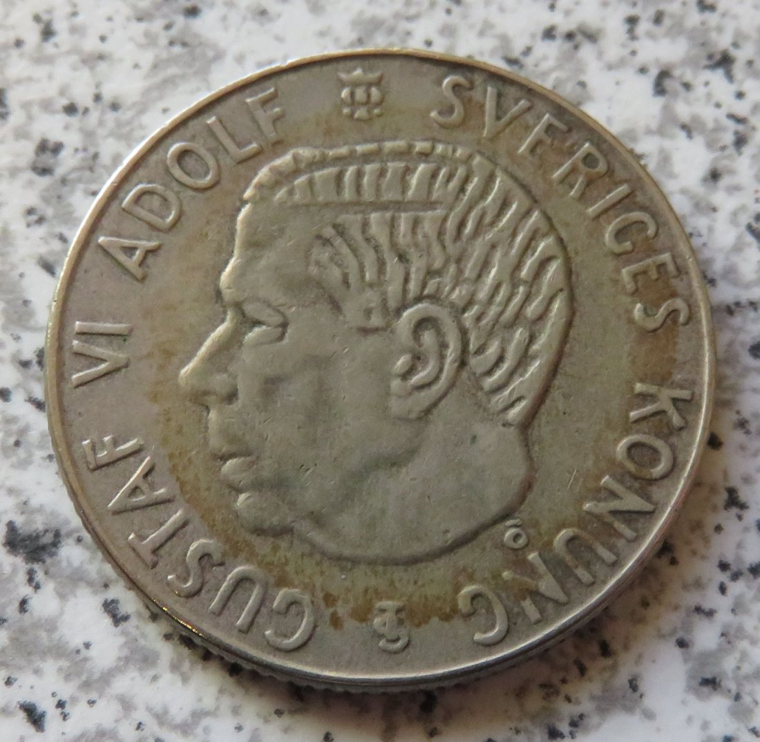  Schweden 1 Krona 1956   