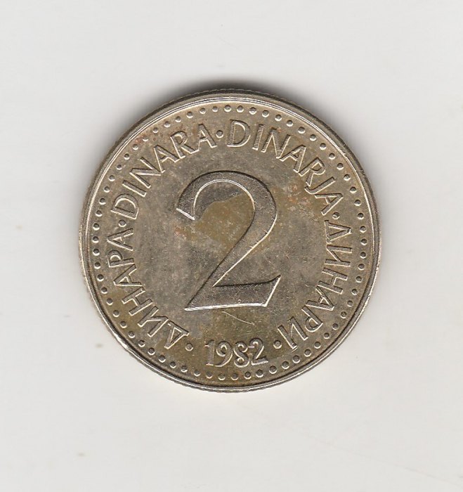 2 Dinara Jugoslawien 1982 (M973)