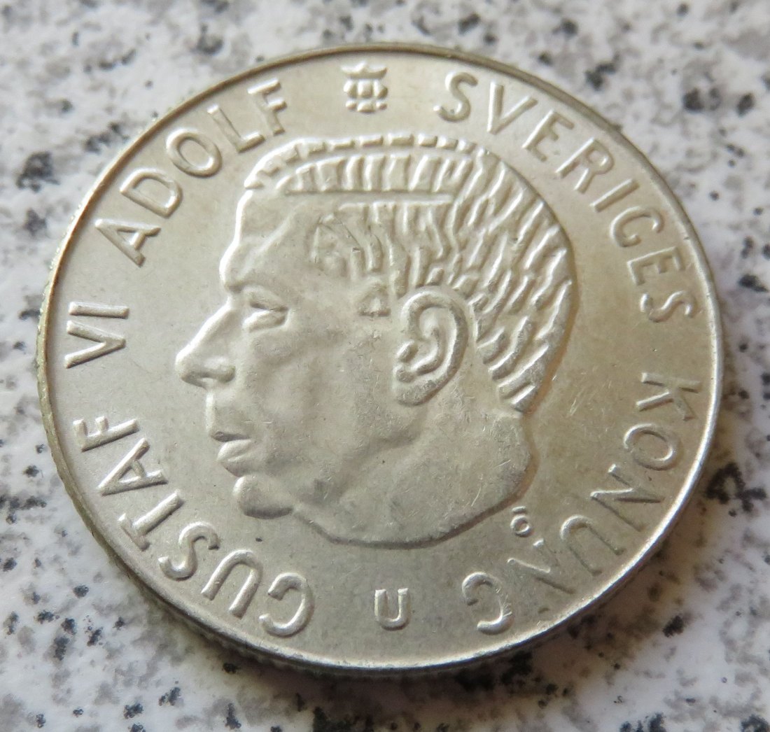  Schweden 1 Krona 1963   