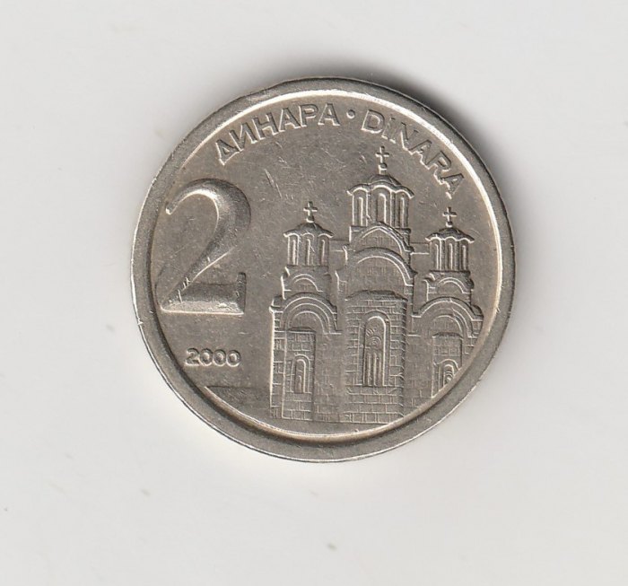  2 Dinara Jugoslawien 2000 (M975)   