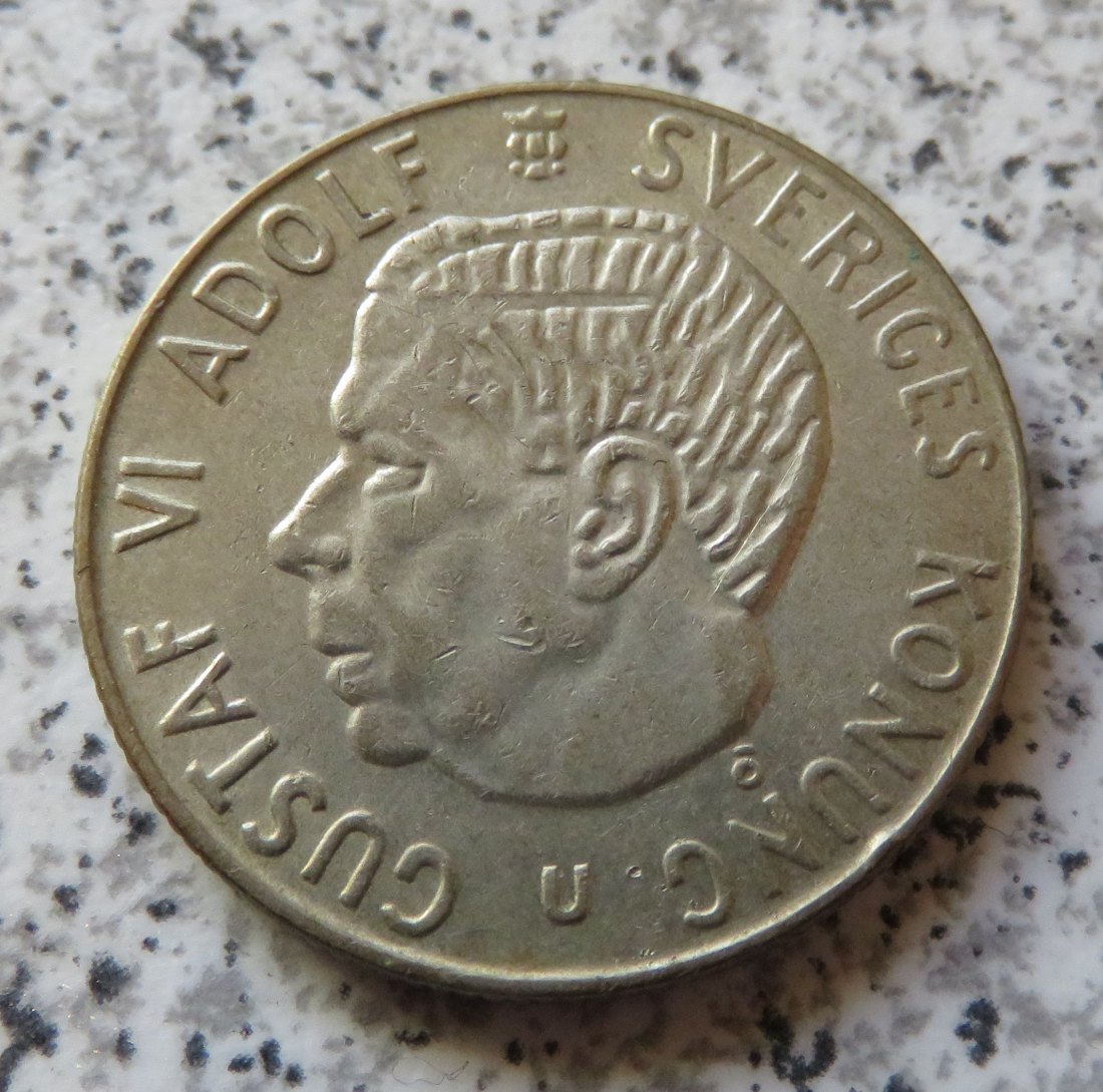  Schweden 1 Krona 1967   