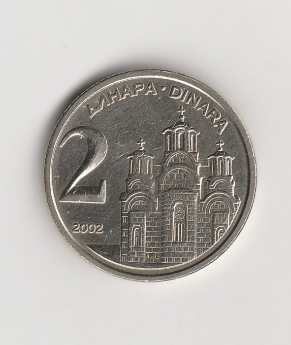  2 Dinara Jugoslawien 2002 (M976)   