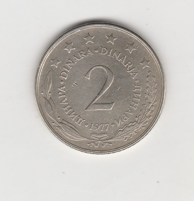  2 Dinara Jugoslawien 1977 (M978)   