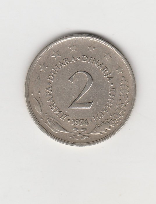  2 Dinara Jugoslawien 1974 (M979)   