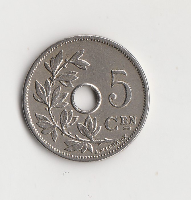  5 Centimes Belgien 1905 (M983)   