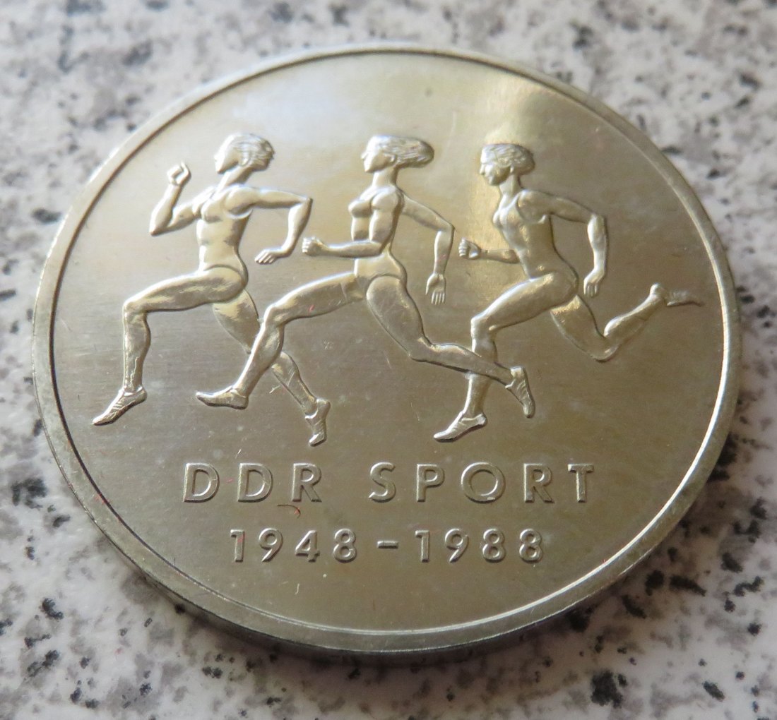  DDR 10 Mark 1988 DDR Sport   