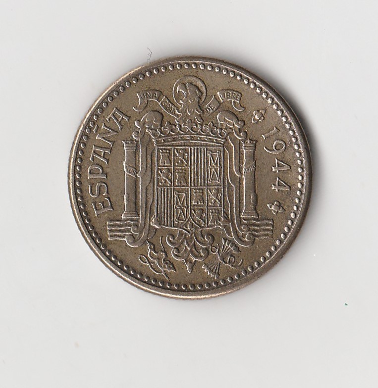  1 Peseta Spanien 1944 ( M984 )   