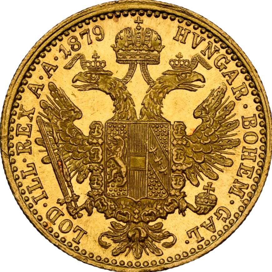  Österreich 1 Dukat 1879 | NGC MS64 | Franz Joseph I.   