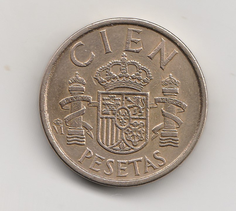  10 Pesetas Spanien 1986 ( M990 )   