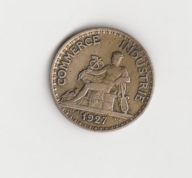  50 Centimes Frankreich 1927 (M994)   