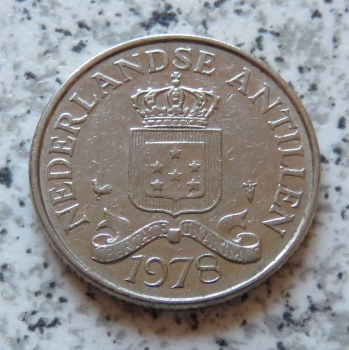  Niederländisch Antillen 25 Cents 1978   