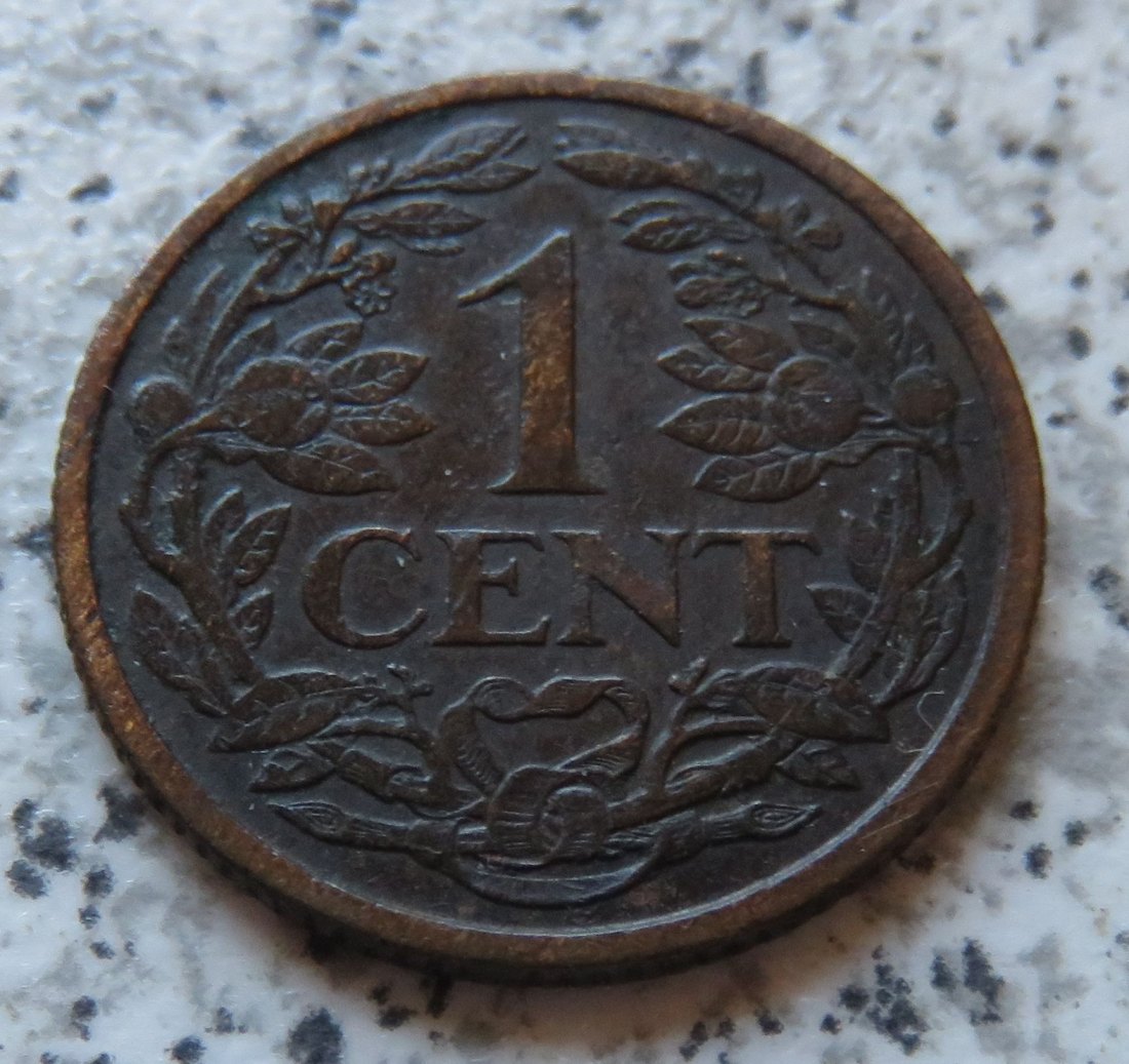  Niederlande 1 Cent 1915   