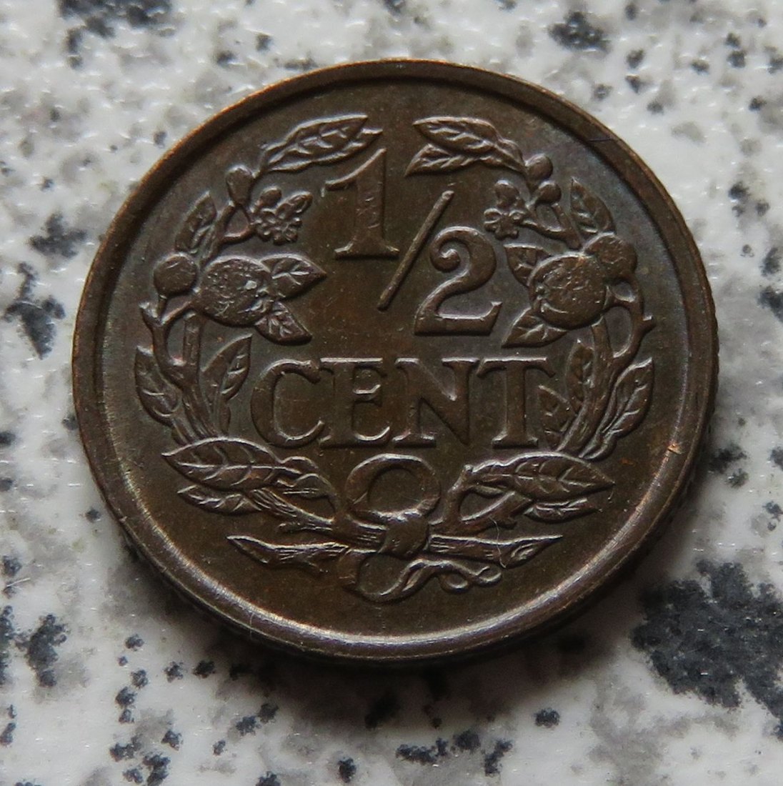  Niederlande 1/2 Cent 1937   