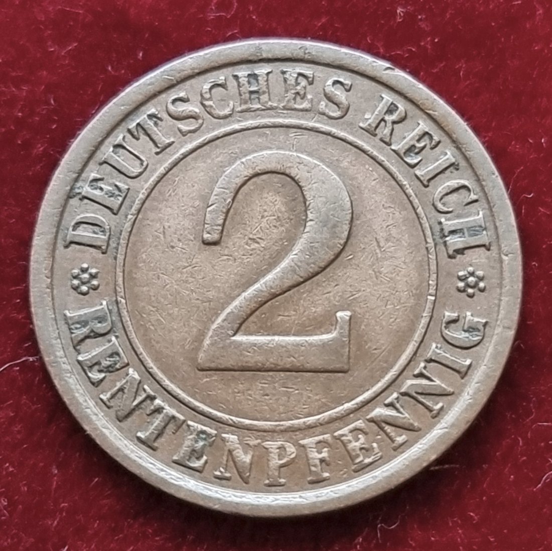  4516(09) 2 Rentenpfennig (Deutschland) 1924/A in ss ............................... von Berlin_coins   