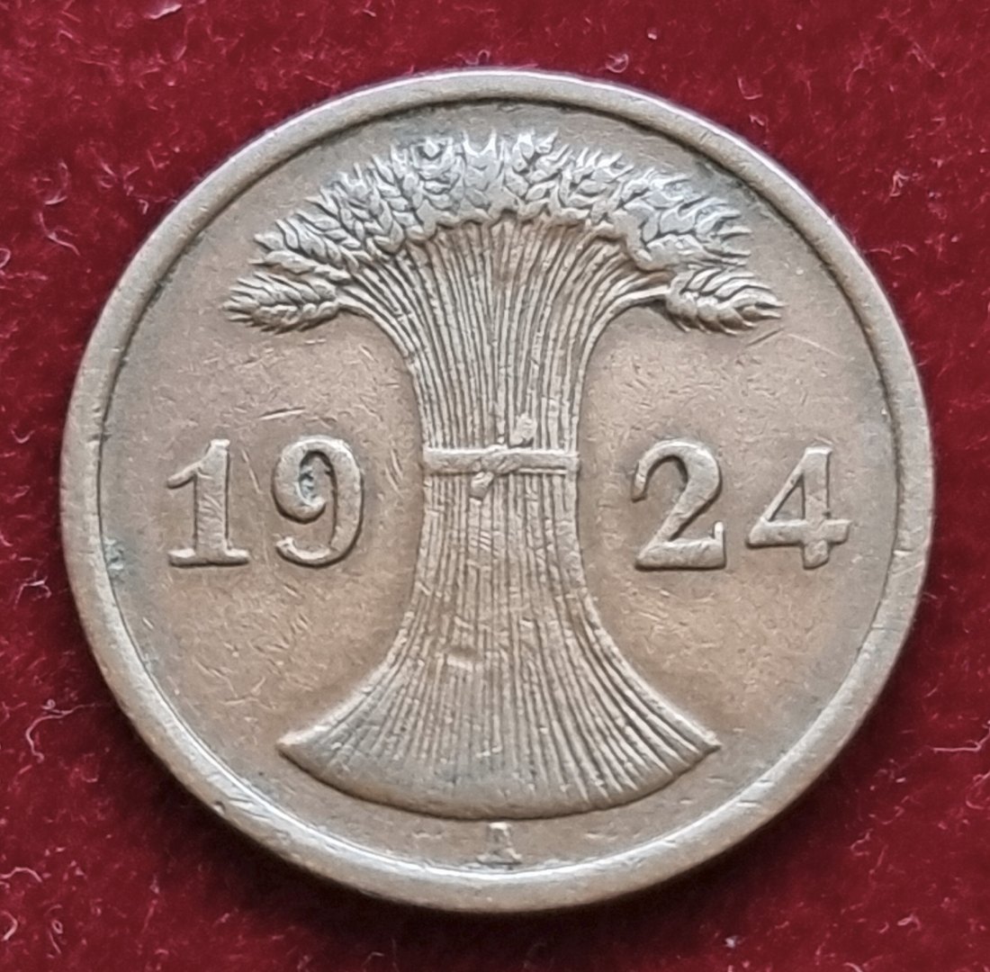  4516(09) 2 Rentenpfennig (Deutschland) 1924/A in ss ............................... von Berlin_coins   