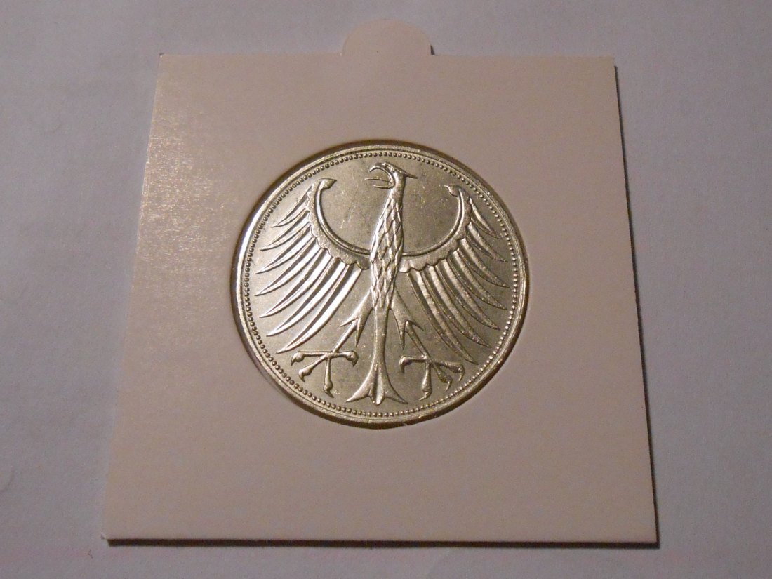  Deutschland 5 DM Silberadler 1971 D   