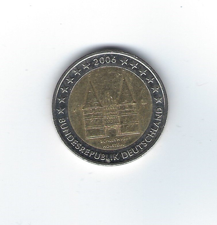  Deutschland 2 Euro 2006 F Schleswig Holstein   