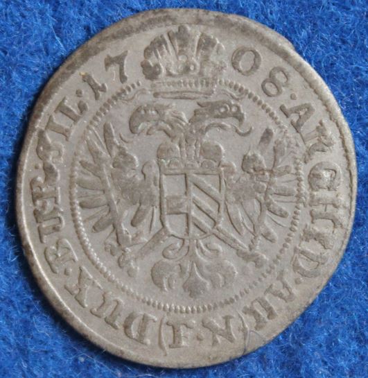  RDR - Schlesien, Joseph I., 1708, 3 Kreuzer #043   