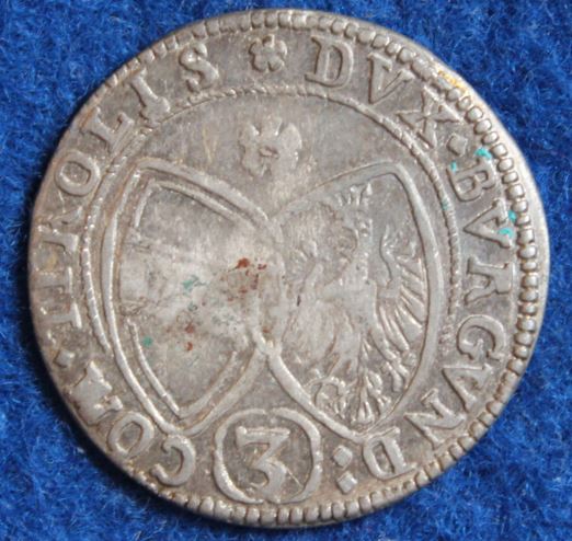  RDR - Tirol, Ferdinand Carl, 1645, 3 Kreuzer #044   