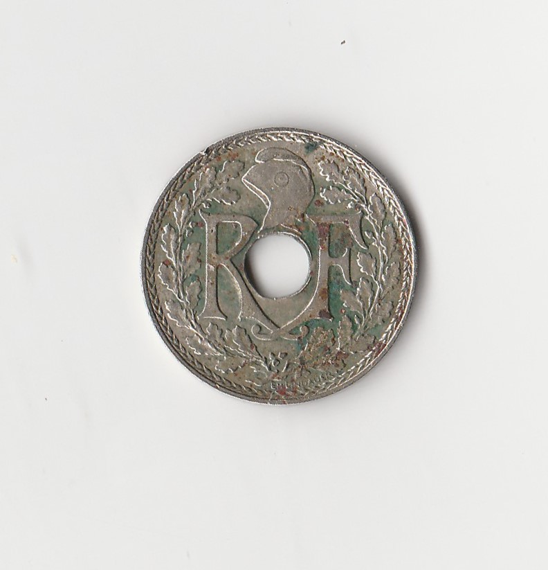  5 Centimes Frankreich 1939 (N003)   