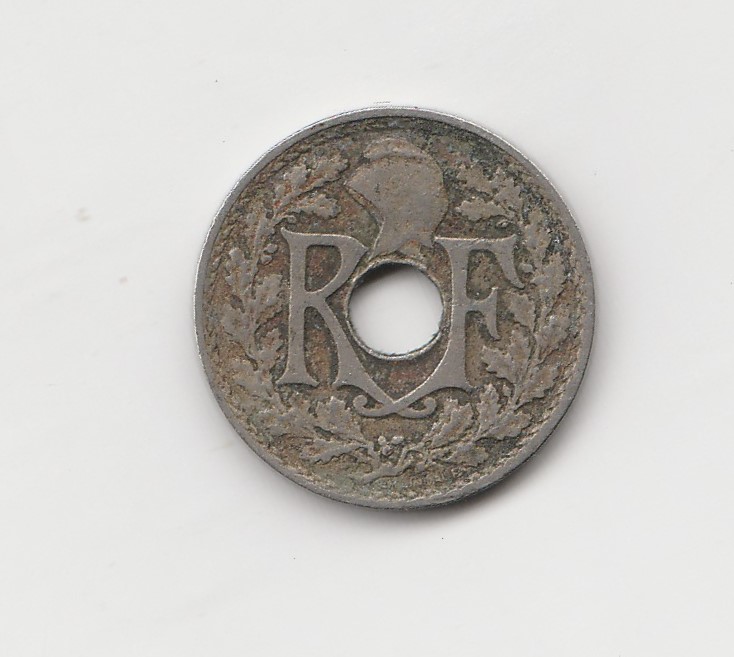  5 Centimes Frankreich 1924 (N004)   