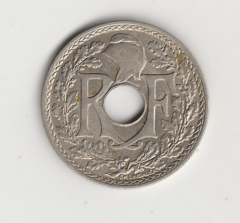 25 Centimes Frankreich 1939 (N005)   