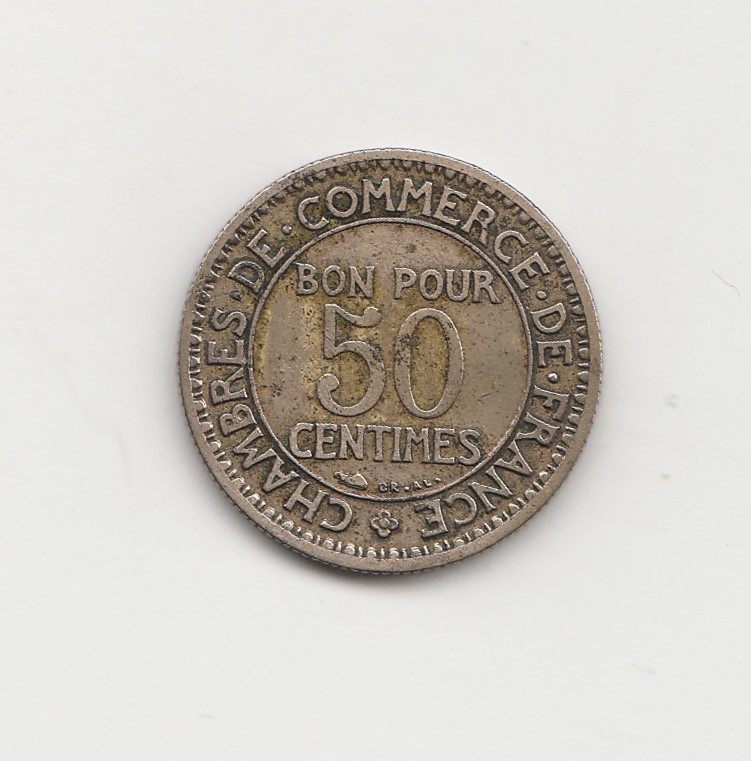  50 Centimes Frankreich 1926 (N008)   